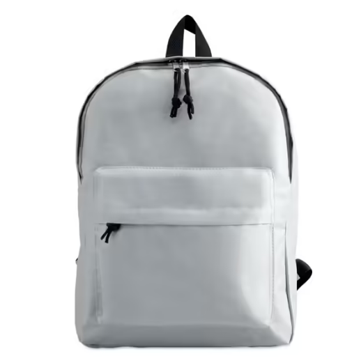 Backpack with Zipper Pocket - 600D Polyester