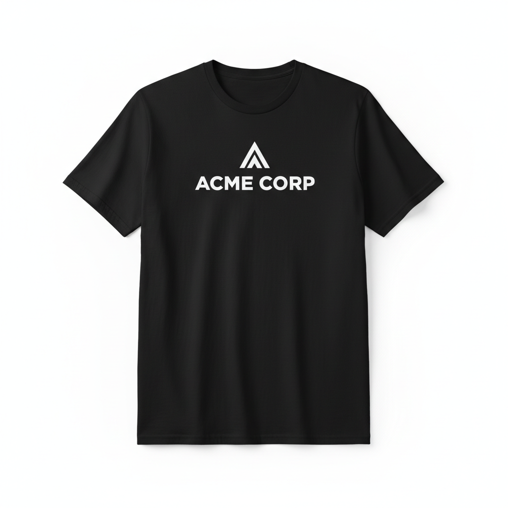 Corporate T-Shirt Mockup