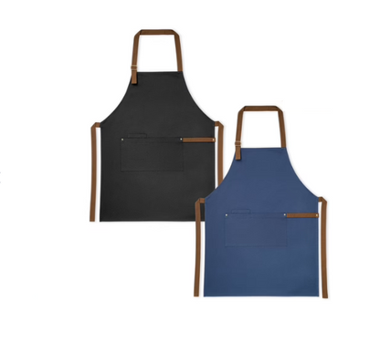 Apron 100% cotton canvas apron (300 g/m²) with metal details