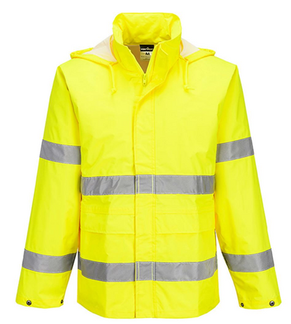 Portwest Essential Hi Vis Waterproof Rain Jacket