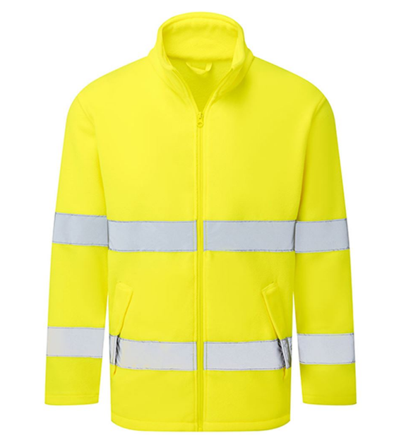 Portwest Essential Yellow Hi Vis Fleece Jacket