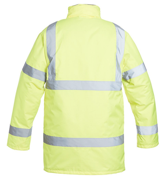 Blackrock Yellow Padded Waterproof Hi Vis Jacket