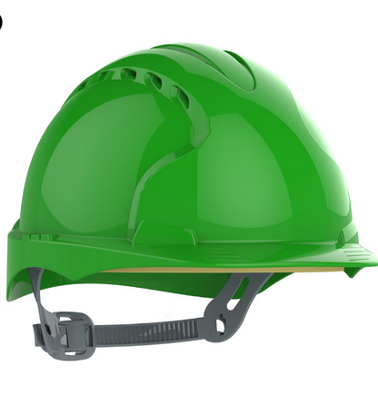 JSP EVO2 Safety Helmet - Vented Slip Ratchet Mid Peak