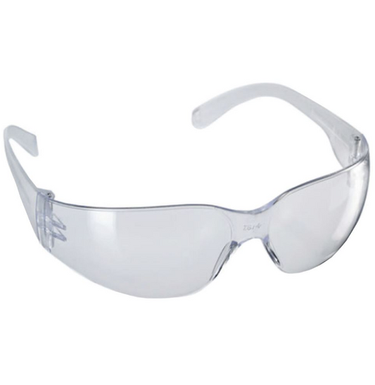 Safety Glasses - Clear Scratch Resistant Lens pack of 10x