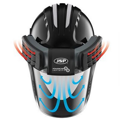 JSP Powercap Infinity PAPR Powered Respirator - Complete Unit with Carry Case CEA646