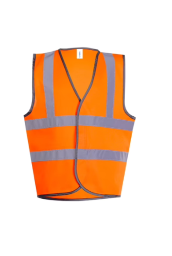 High Visibility Safety Vest for Children with Reflective Strips Uneek