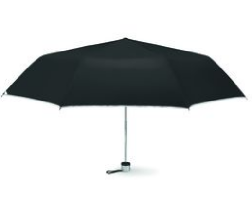 CARDIF 21 Inch Foldable Umbrella with Silver Coating