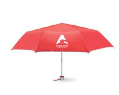CARDIF 21 Inch Foldable Umbrella with Silver Coating