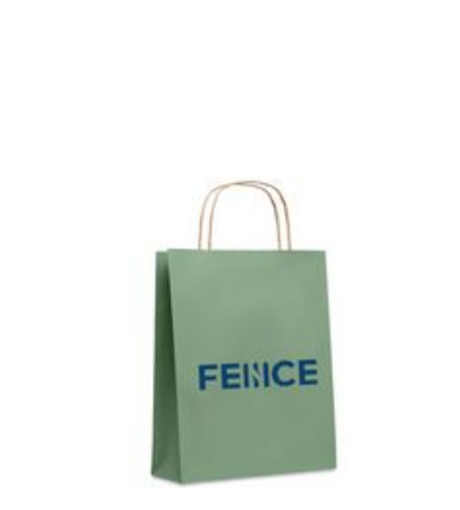 PAPER TONE S Eco-Friendly Small Kraft Paper Gift Bags with Handles