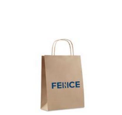 PAPER TONE S Eco-Friendly Small Kraft Paper Gift Bags with Handles