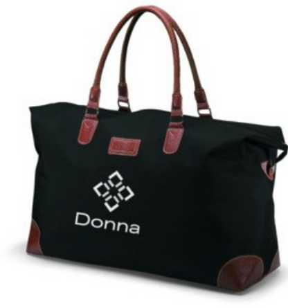 BOCCARIA Deluxe Large Sports and Travel Bag - Black