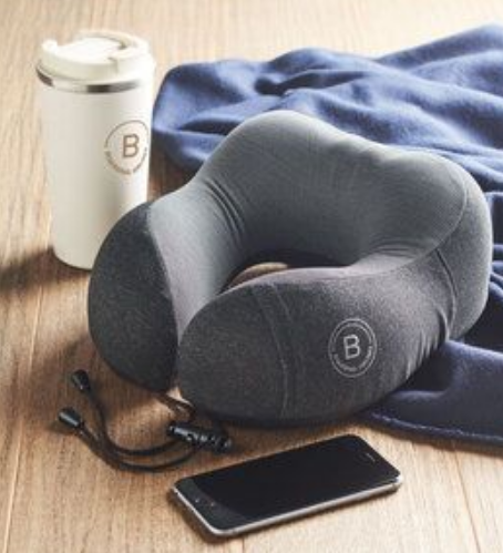 BANTAL Travel Pillow in RPET - Dark Grey