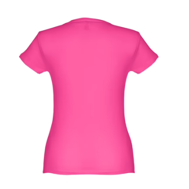 Women's fitted short sleeve cotton T-shirt