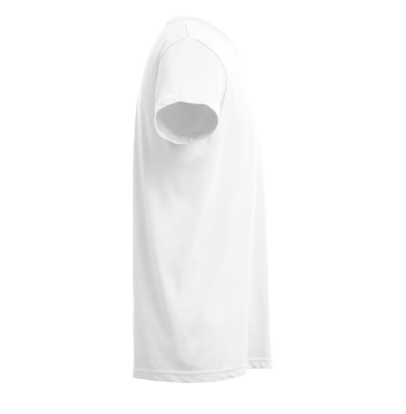 White - 100% cotton T-shirt. White
