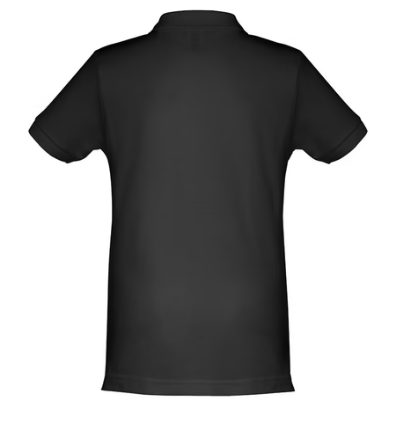 Kids short-sleeved 100% cotton piqué polo shirt unisex)