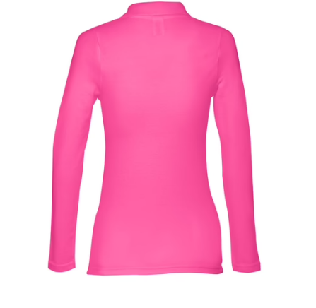 Women's long sleeve polo shirt