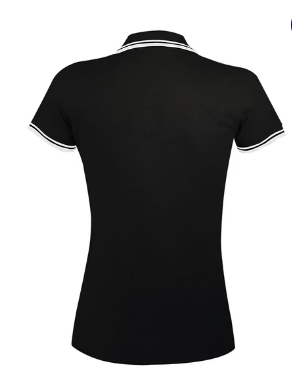 Black/White - Navy/Orange - PASADENA WOMEN Polo Shirt
