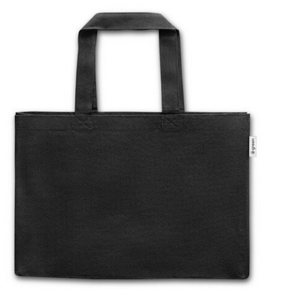 Cotton (50%), recycled cotton (30%) and polyester (20% rPET) bag (280 g/m²)