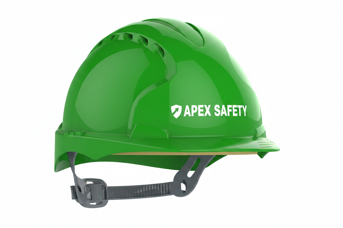 APEX SAFETY Hard Hat Mockup