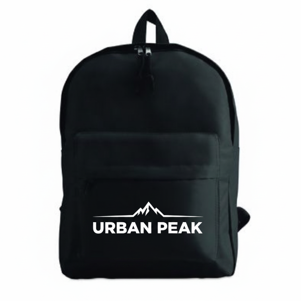 Black Backpack URBAN PEAK