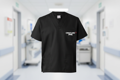 Scrub Top 2 Black