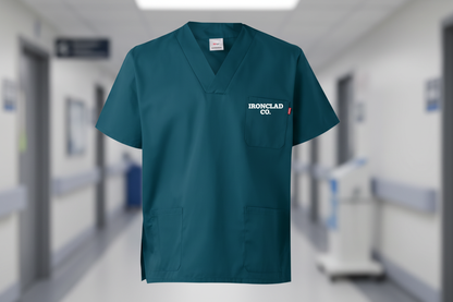 Scrub Top 2 Blue