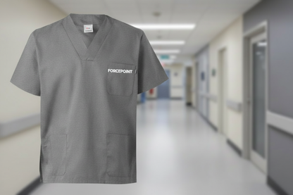Scrub Top Grey