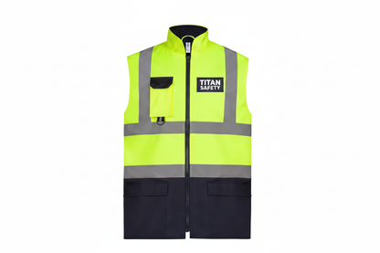 Two-Tone Hi-Vis Vest - TITAN SAFETY